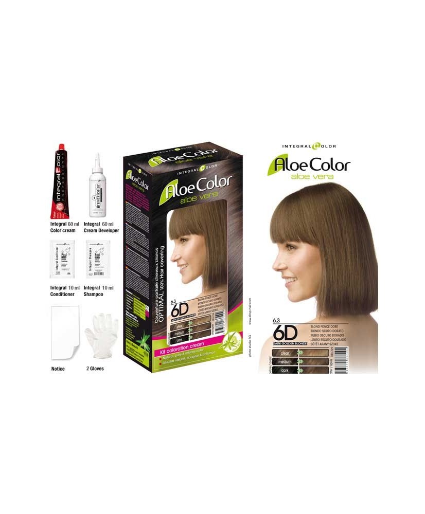 Integ Color SUPREMA Kit60+60Ml++ 6.3 6D Bl Fc Dore