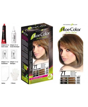 INTEGRAL COLOR KIT 60+60ML++ 7.31 7T TABAC