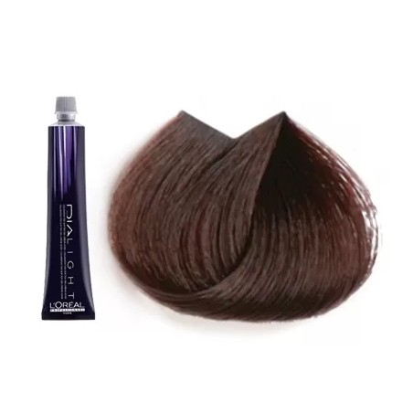 4.35 - CHATAIN DORÉ ACAJOU - COLORATION DIALIGHT - (50ml)