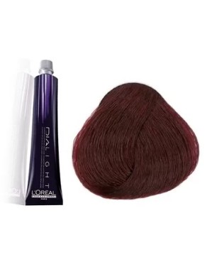 4.65 - CHATAIN ROUGE ACAJOU - COLORATION DIALIGHT - (50ml)
