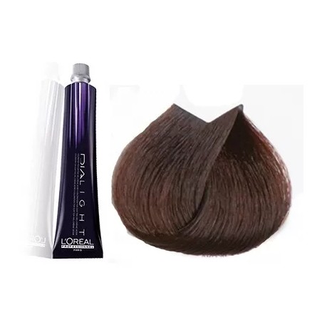 5.52 - CHATAIN CLAIR ACAJOU IRISE - COLORATION DIALIGHT - (50ml)