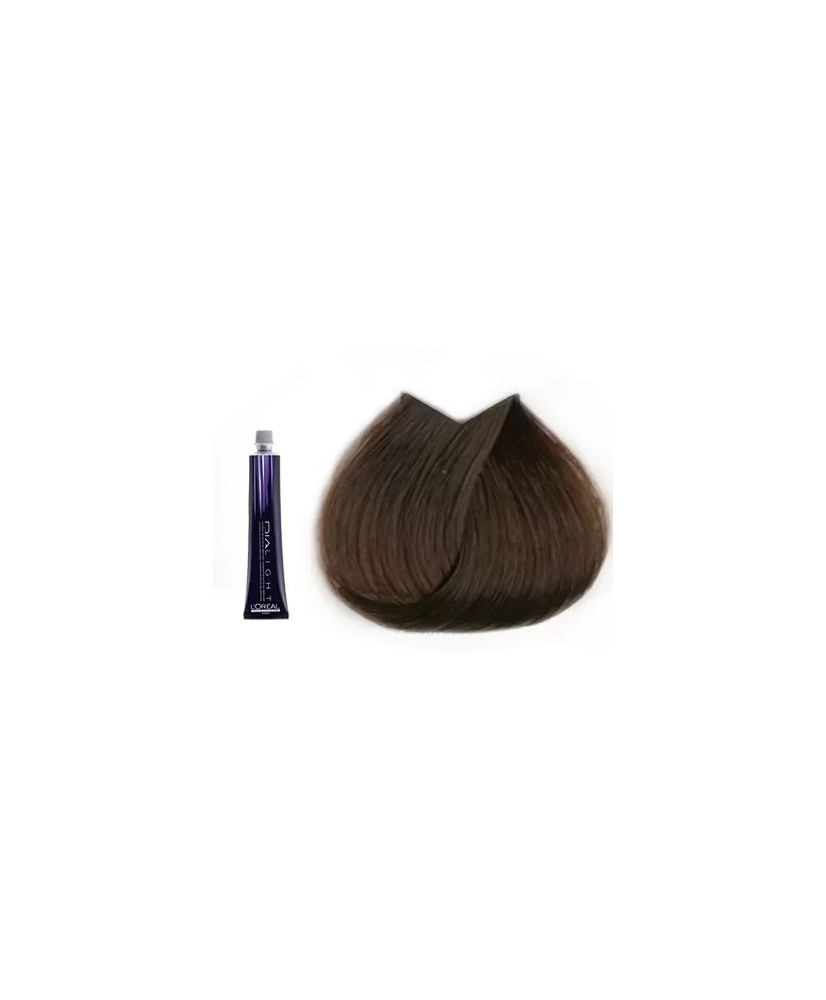 6.13 - BLOND FONCÉ CENDRE DORÉ - COLORATION DIALIGHT - (50ml)