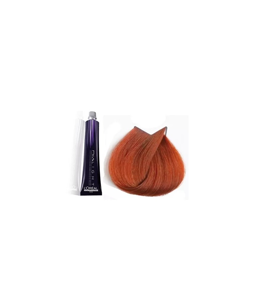 7.43 - ROUGE CUIVRÉ DORÉ - COLORATION DIALIGHT - (50ml)