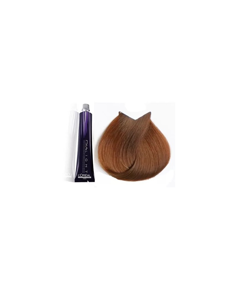 8.34 - BLOND CLAIR DORÉ CUIVRÉ - COLORATION DIALIGHT - (50ml)