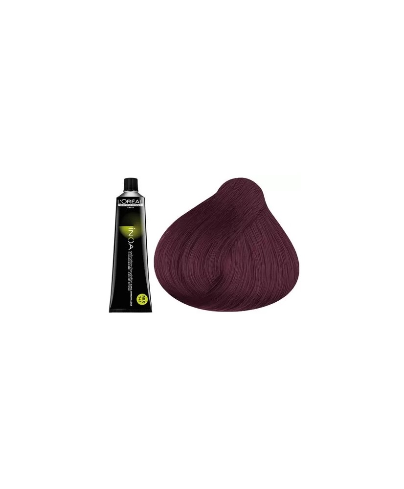 5.62 - CHATAIN CLAIR ROUGE IRISE - COLORATION INOA - (60ml) 5.62 - CHATAIN CLAIR ROUGE IRISE - COLORATION INOA - (60ml)
