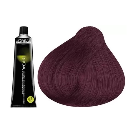 5.62 - CHATAIN CLAIR ROUGE IRISE - COLORATION INOA - (60ml)