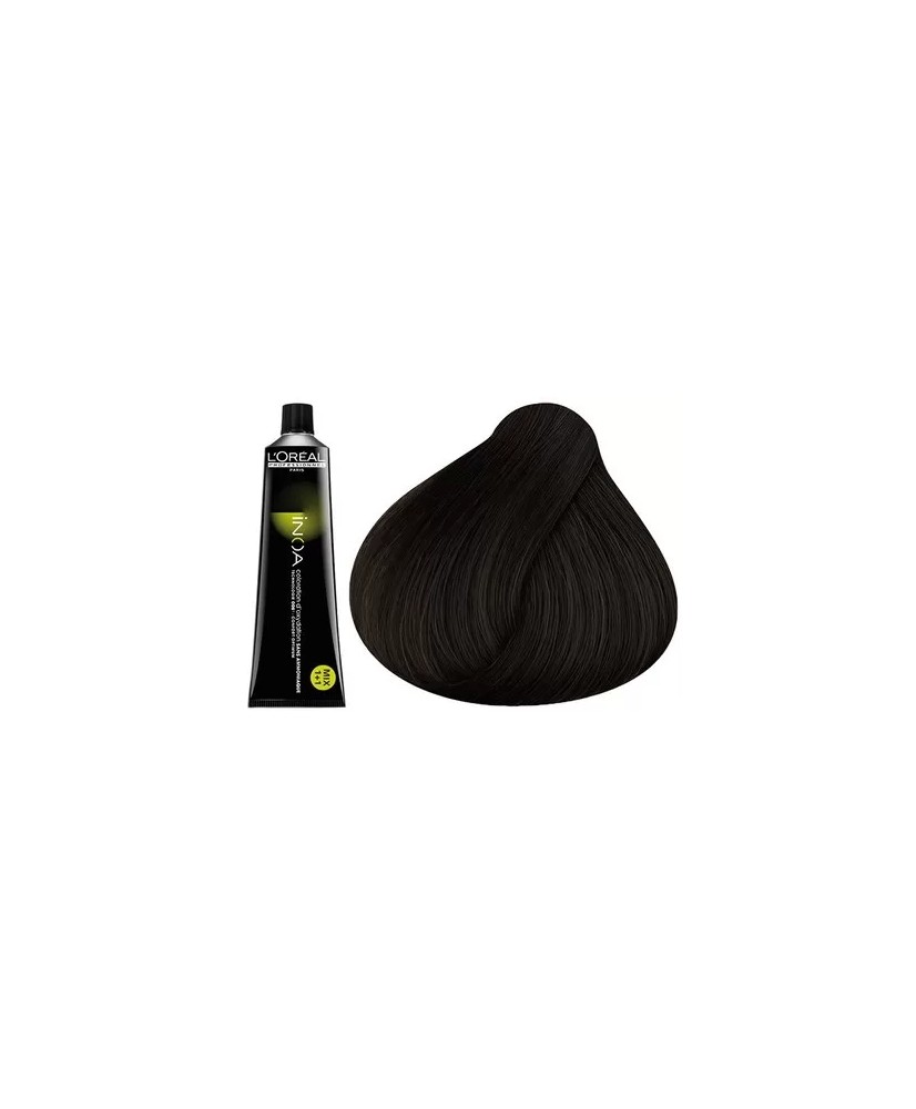 6.1 - BLOND FONCÉ CENDRE - COLORATION INOA - (60ml) 6.1 - BLOND FONCÉ CENDRE - COLORATION INOA - (60ml)