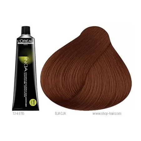 7.35 - BLOND DORÉ ACAJOU - COLORATION INOA - (60ml)