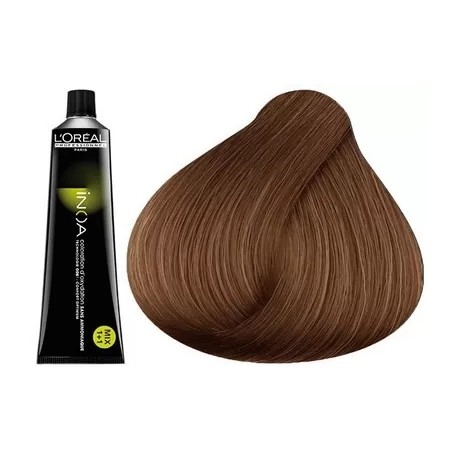 8.34 - BLOND CLAIR DORÉ CUIVRÉ - COLORATION INOA - (60ml)