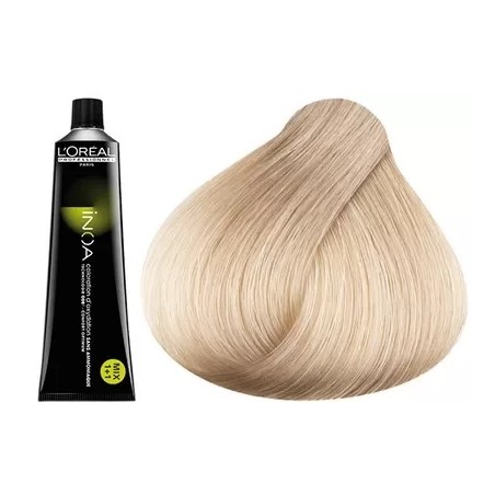 10.1 - BLOND TRÈS TRÈS CLAIR CENDRE - COLORATION INOA - (60ml)