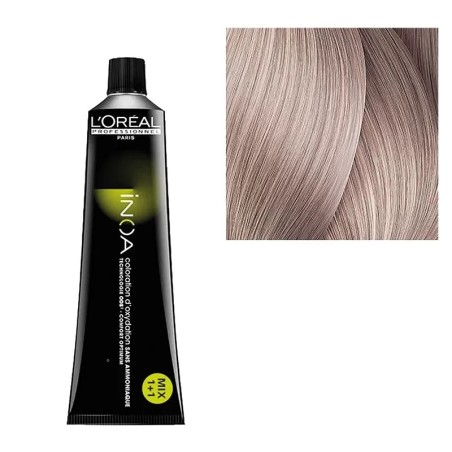 10.21 - BLOND TRÈS TRÈS CLAIR IRISE CENDRE - COLORATION INOA - (50ml)