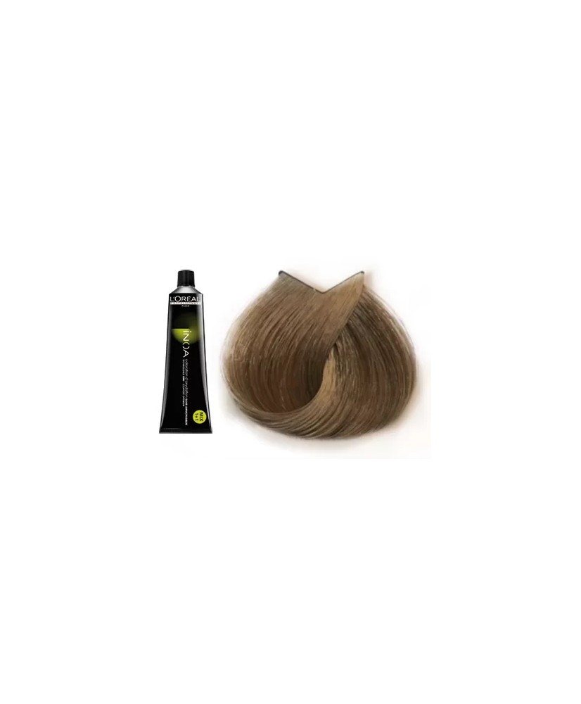 6.0 - BLOND FONCÉ PROFOND - COLORATION INOA - (60ml)