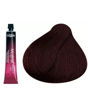 4.56 - CHATAIN CUIVRÉ ROUGE - COLORATION MAJIREL - (50ml)