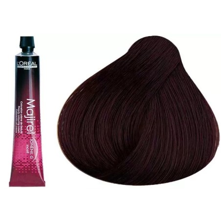 4.15 - CHATAIN CENDRE ACAJOU - COLORATION MAJIREL - (50ml)