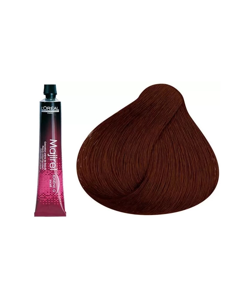 6.46 - BLOND FONCÉ CUIVRÉ ROUGE - COLORATION MAJIREL - (50ml)