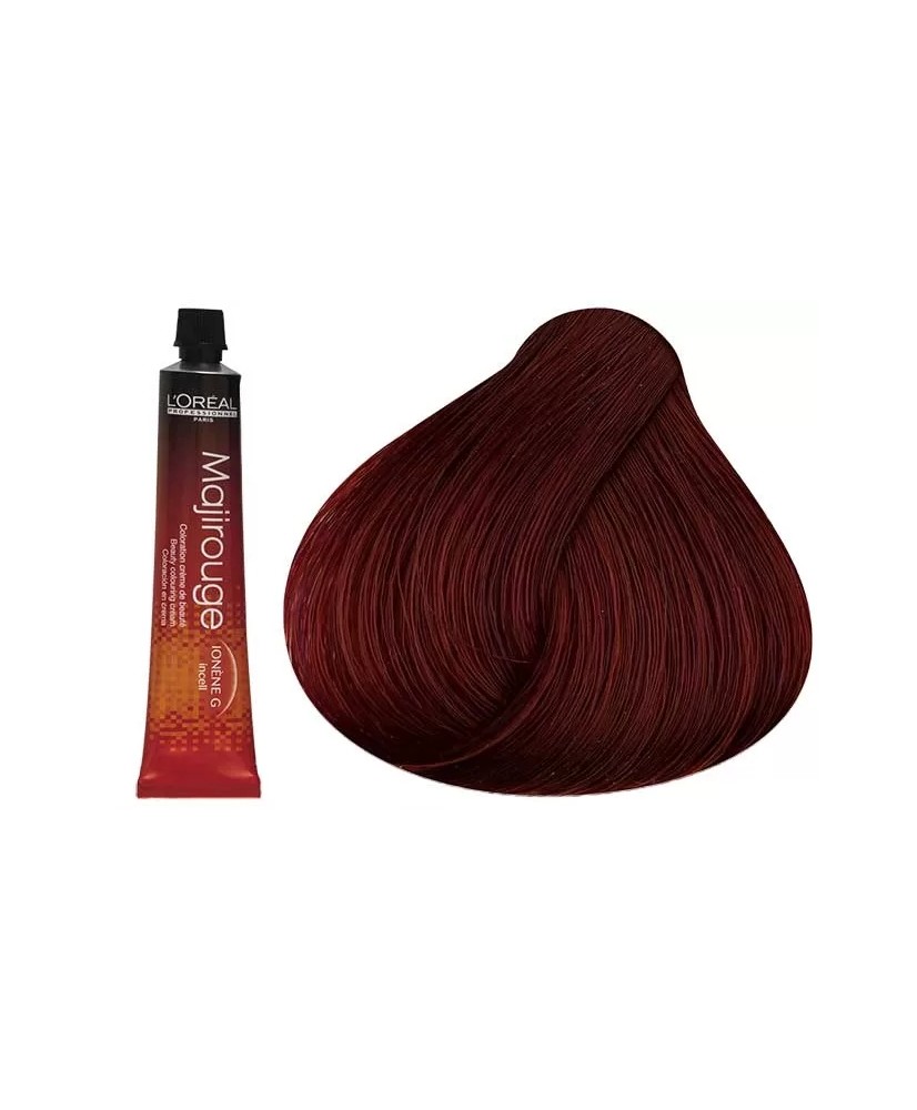 4.65 - CHATAIN ROUGE ACAJOU - COLORATION MAJIROUGE - (50ml)