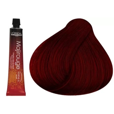 5.60 - CHATAIN CLAIR ROUGE INTENSE - COLORATION MAJIROUGE - (50ml)