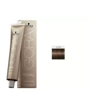 5.50 - CHATAIN CLAIR MARRON NATUREL - COLORATION IGORA - (60ml)