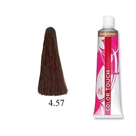 4.57 - CHATAIN ACAJOU MARRON - COLORATION COLOR TOUCH - (60ml)