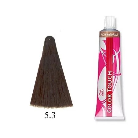5.3 - CHATAIN CLAIR DORÉ - COLORATION COLOR TOUCH - (60ml)