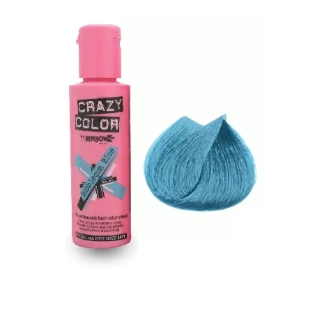 BUBBLEGUM BLUE N°63   - COLORATION CRASY COLOR - (100ml)