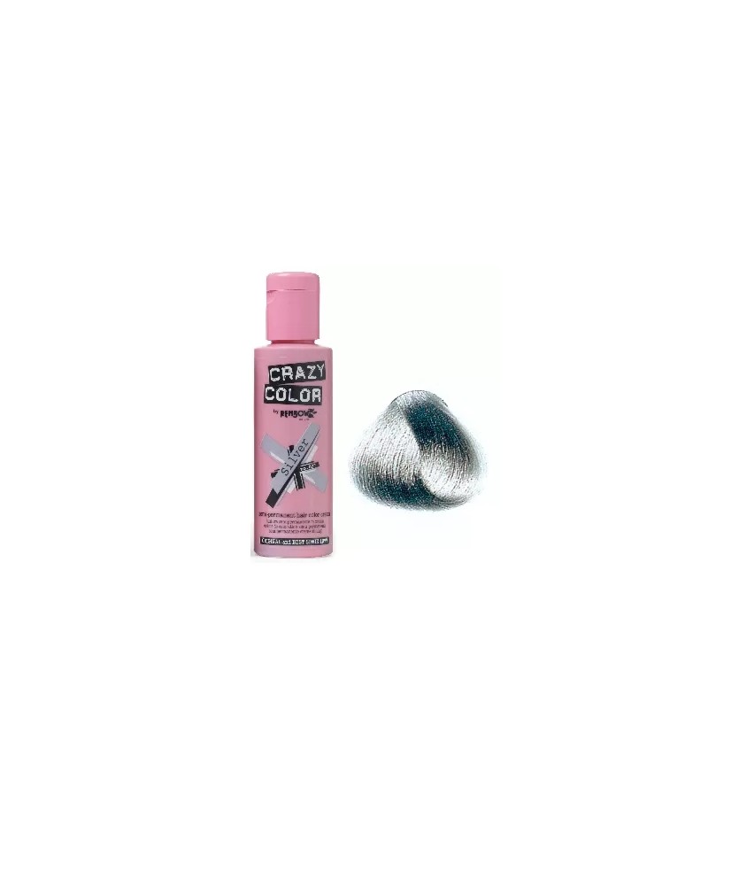 SILVER ARGENT   - COLORATION CRASY COLOR - (100ml)