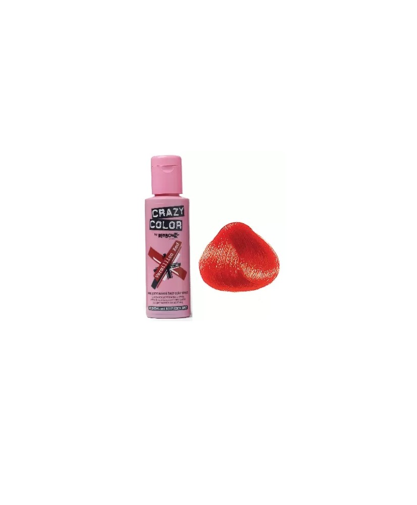 VERMILLON RED 40 - COLORATION CRASY COLOR - (100ml)