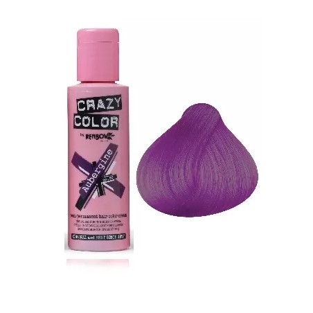 AUBERGINE 50 - COLORATION CRASY COLOR - (100ml)
