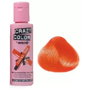 CORAL RED  57 - COLORATION CRASY COLOR - (100ml)