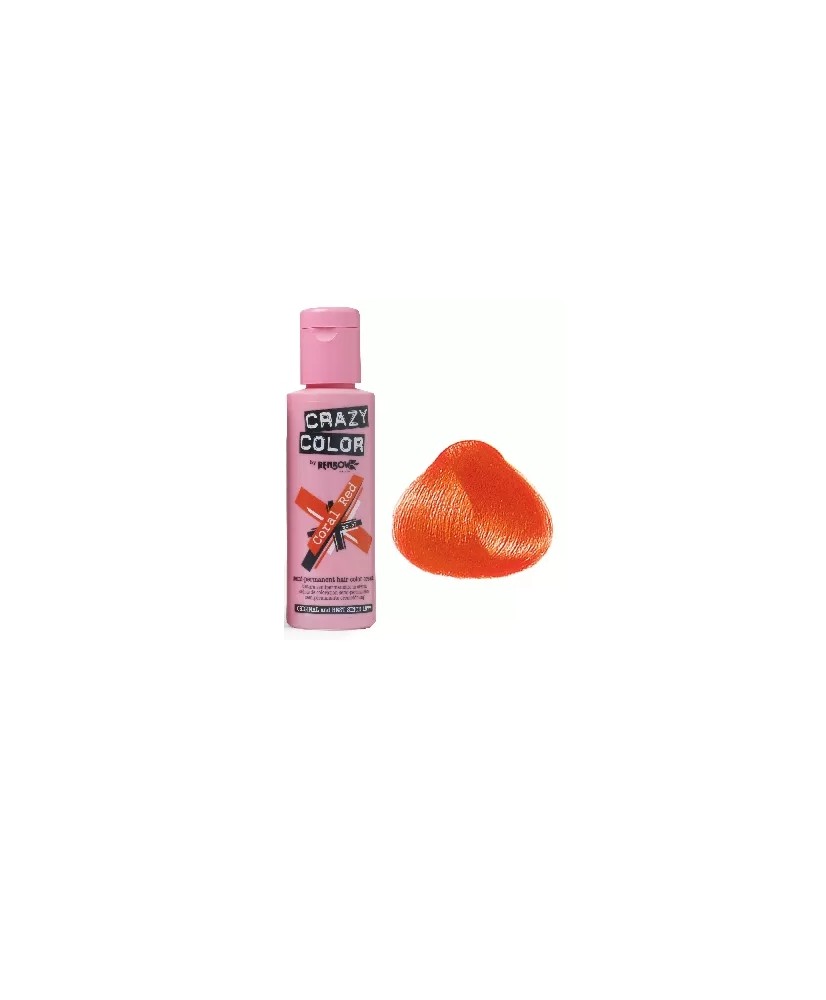 CORAL RED  57 - COLORATION CRASY COLOR - (100ml)