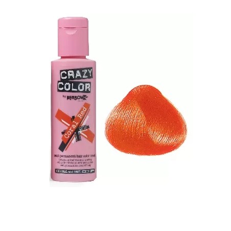CORAL RED  57 - COLORATION CRASY COLOR - (100ml)