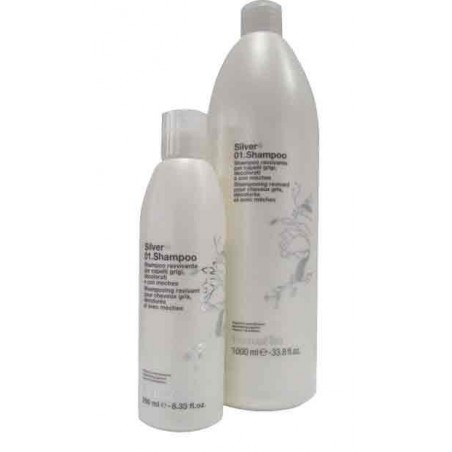 Shampoing Silver Cheveux Gris (1L) - Farmavita