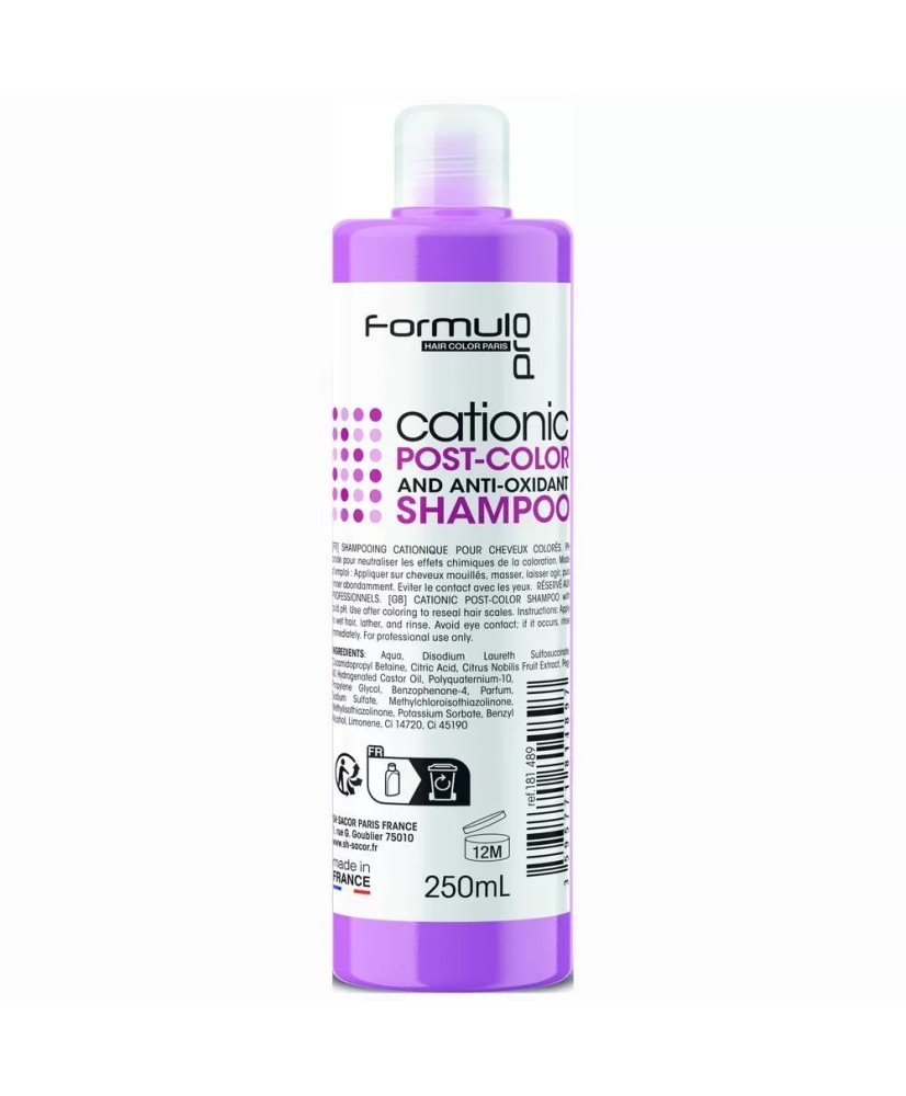 Shampoing Formulpro Postcolor Soin Cationiqu 250ml