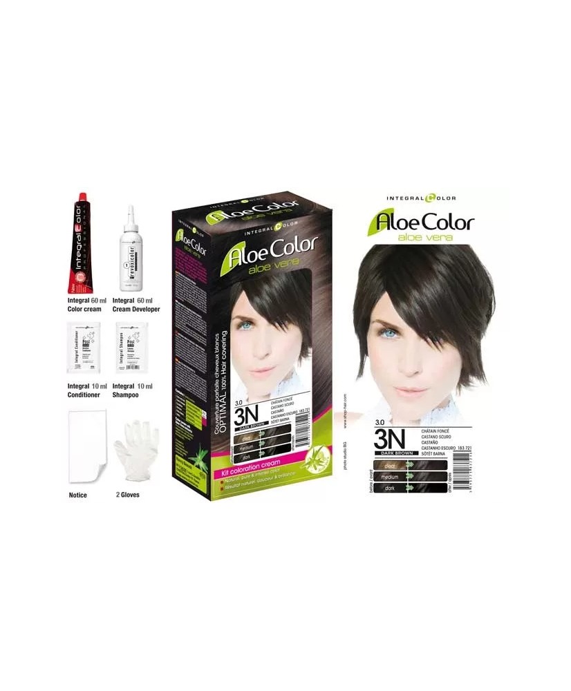 3 - CHATAIN FONCÉ - COLORATION INTEGRAL BEAUTY
