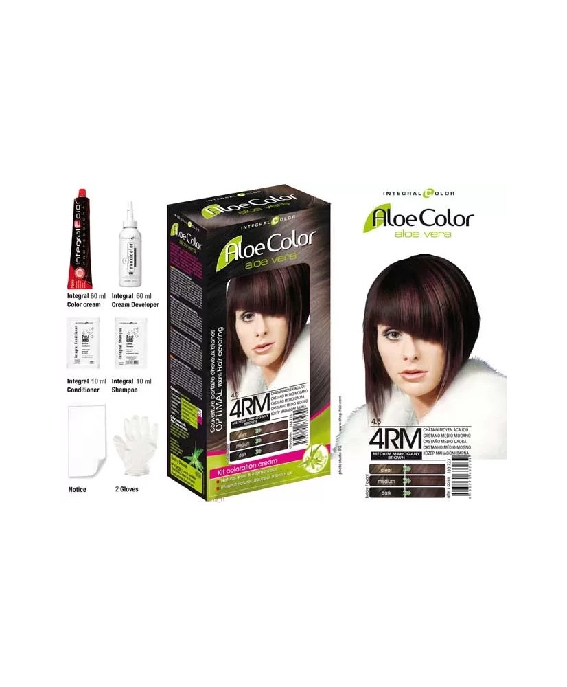 4.5 - CHATAIN ACAJOU - COLORATION INTEGRAL BEAUTY