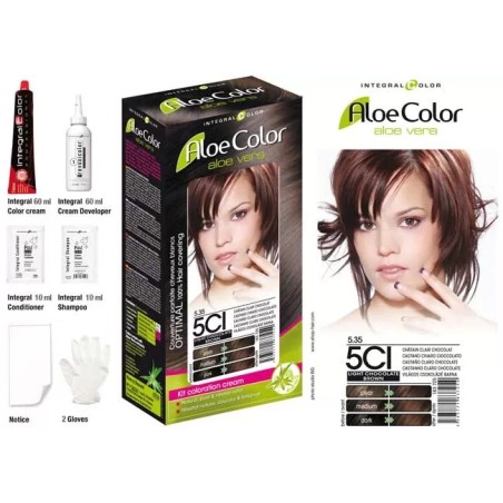 5.35 - CHATAIN CLAIR CHOCOLAT - COLORATION INTEGRAL BEAUTY