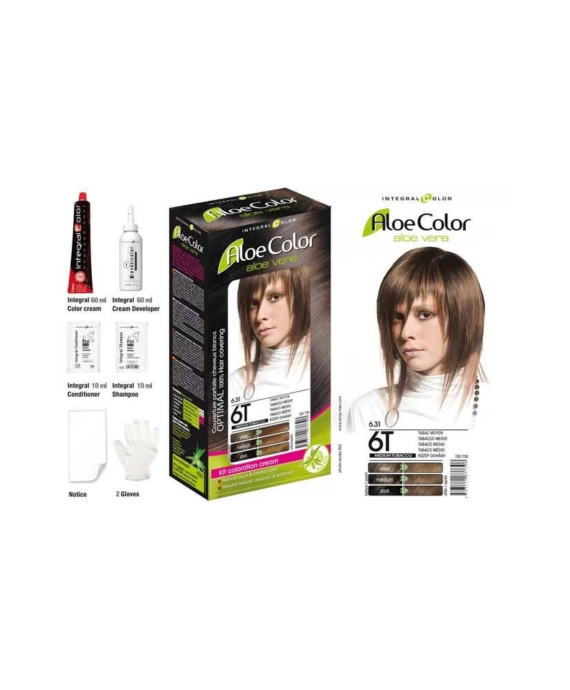 6.31 - TABAC MOYEN - COLORATION INTEGRAL BEAUTY