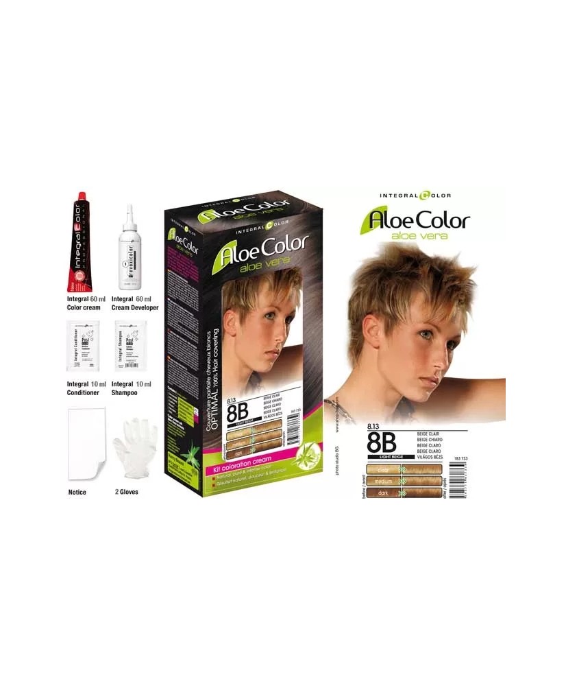 8.13 - BEIGE CLAIR - COLORATION INTEGRAL BEAUTY