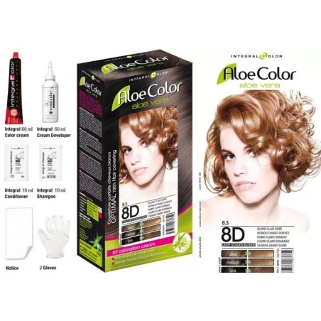 8.3 - BLOND CLAIR DORÉ - COLORATION INTEGRAL BEAUTY