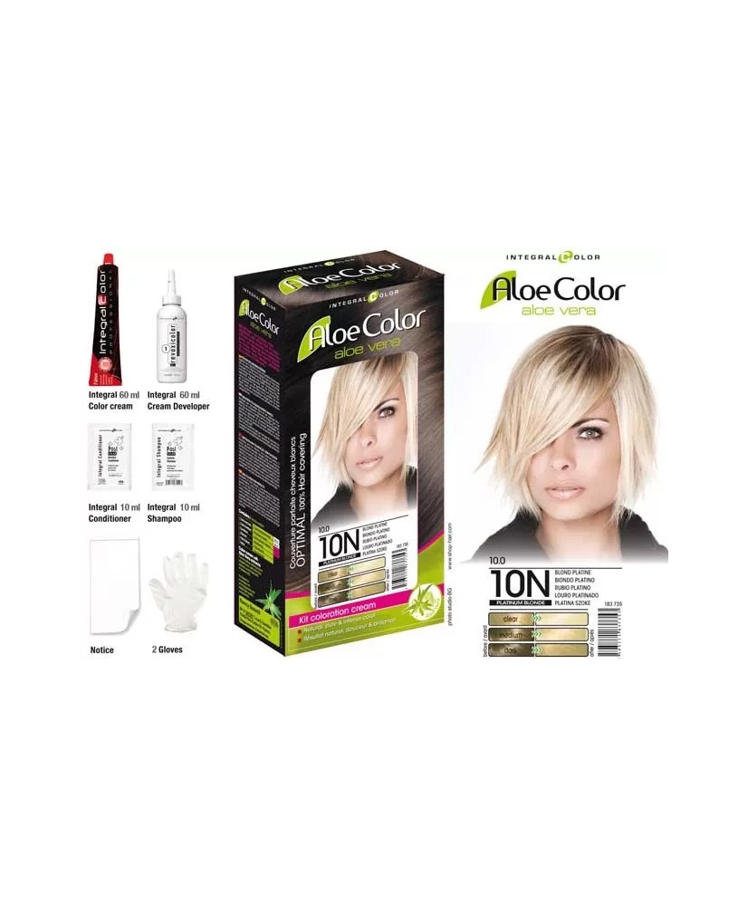 10 - PLATINE - COLORATION INTEGRAL BEAUTY