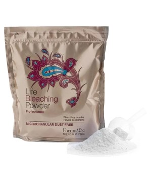 Life Poudre Décolorante Blanc (500Gr) - Farmavita