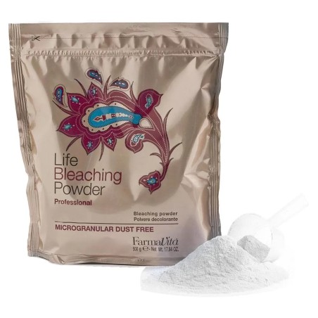 Life Poudre Décolorante Blanc (500Gr) - Farmavita