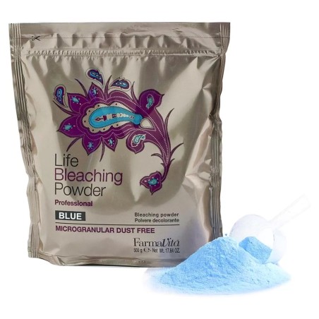 Life Poudre Décolorante Bleu (500Gr) - Farmavita