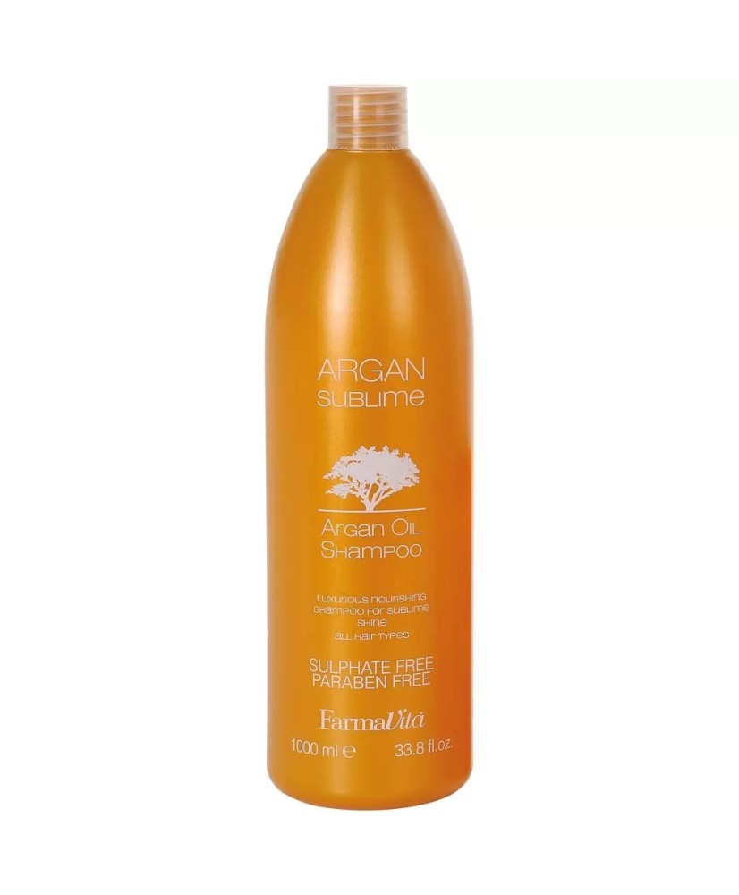 Shampoing Argan Super Nourissant (1L) - Farmvita