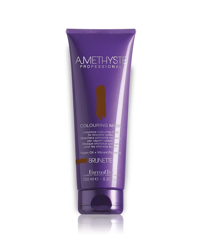 AMETHYSTE Masque coloré tube 250ml Brunete