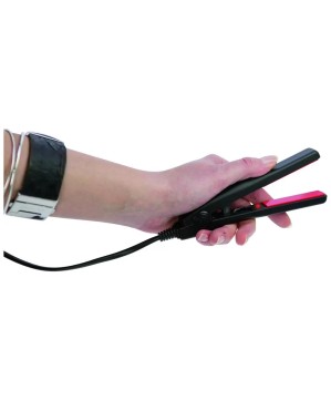 Mini Lisseur MAGISTER noir Tourmaline 6 Cm