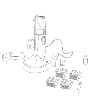 Tondeuse sans fil  PW-225 KUSTER avec 2 batteries