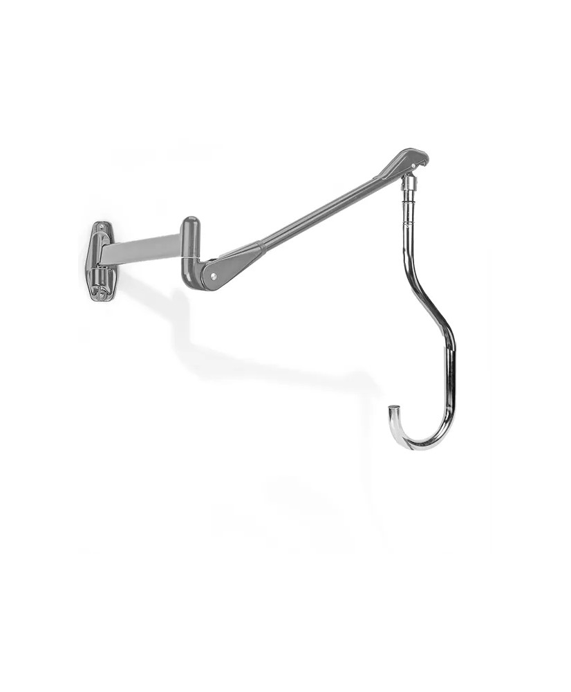 Bras mural silver pour STEAMER VAPOTIX avec canne