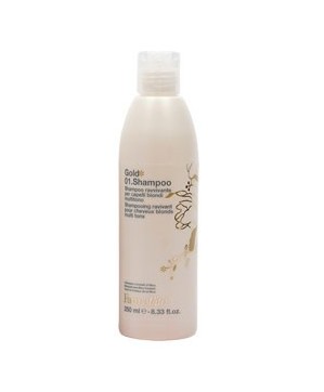 00-Shampoing Gold Cheveux Blond (250ml)  Farmavita