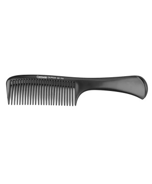 Peigne Rateau Démêloir (22,2cm) ABS Noir- Centaure